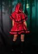 Костюм червоної шапочки Leg Avenue Gothic Red Riding Hood XL сукня та накидка SO9125 Multicolor - зображення 10