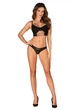 Эротический Женский Комплект Obsessive Roxelia XL/2XL Чёрный (SO9070) - изображение 6