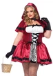 Костюм червоної шапочки Leg Avenue Gothic Red Riding Hood XL-XXL сукня та накидка SO9126 Multicolor - зображення 2