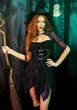 Костюм ведьмы Leg Avenue Mystical Witch S платье и шляпа SO9184 Фиолетовый - изображение 5