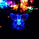 Гирлянда уличная НА СОЛНЕЧНОЙ БАТАРЕЕ Бабочки 6.5м 30 LED DL мульти 7G-F-7859 - изображение 7