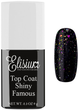 Top Elisium Top Coat Shiny do lakierów hybrydowych Famous 9 g (5902539718393) - obraz 1