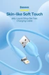 Кабель Baseus Jelly Liquid Silica Gel Lightning 2.4A (1.2m) CAGD000003 голубой - изображение 6