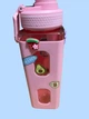 Дитяча пляшечка для води Kids Stickers Pink 700 мл з наклейками, Chansin (74983998) - зображення 3