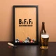 Рамка-копилка для пивных крышек "Beer Friends Forever" PN0603 - изображение 1