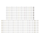 LED підсвітка Samsung TV 60" V5DU-600DCA-R1 V5DU-600DCB-R1 S_5U70_60_FL_L8/R6_Rev1.4 LM41-00120X/Y 16шт. - изображение 1