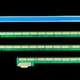 LED підсвітка TV 55" V13 ART TV REV0.1 2 L+R Type 6920L-0001C 6922L-0069A 6916L-1209A LC550EUH-PFP1 2шт. - изображение 2