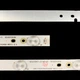 LED підсвітка TV 32" inch 600mm 7-led 3V BJSJ32D07-ZC14F-01 303JD315036 CRH-F323535070345-REV1.1 3pcs=1set - изображение 2