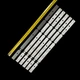 LED підсвітка TV 40" inch 6-led 371mm KJ40D06-ZC14F-01 KJ40D06-ZC14-01 1.14.ZHFD400001 303KJ400032 6шт. - изображение 3