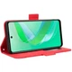 Чохол-книжка з кишеньками Deexe Wallet Stand для Infinix Smart 8 - Red - зображення 4
