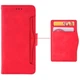 Чохол-книжка з кишеньками Deexe Wallet Stand для Infinix Smart 8 - Red - зображення 5