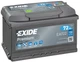 Аккумулятор EXIDE EA722 premium 12v 72ah 720a - изображение 1