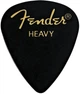 Медиатор Fender 351 Shape Black H 1 Gross - изображение 1
