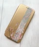 Чехол-книжка с рисунком для Samsung Galaxy А30 (2019) А305/ A20 Золотой :: Сакура в цвету (принт 286) - изображение 2