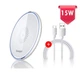 Беспроводное зарядное устройство Essager Desktop QI Magnetic Wireless Phone Charger 15W White (EWXZMX-JMB02) - изображение 5