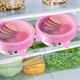 Силиконовые универсальные крышки для посуды Silicone Sealing Lids набор 6 штук розовые - изображение 6