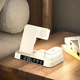 Беспроводное Зарядное Устройство JJT-S37 5in1 + Lamp / Alarm Clock 30W S version (White) - изображение 5