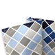 Набор салфеток Cosas RHOMB GREY BLUE&SMOKY 35х35 см 2шт. + 30х42 см 2 шт. (4822052071496) - изображение 5