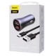 АЗП Baseus Golden Contactor Pro 40W 2USB + Cable Type-C 5A (1m) dark gray - изображение 5