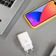 МЗП Baseus Compact Quick Charger 20W QC+ PD (1Type-C + 1USB) white - изображение 3