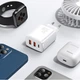 МЗП Baseus Compact Quick Charger 30W (Type-C+2USB) white - зображення 5