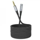Кабель Hoco UPA20 3.5mm (2m) metal gray - изображение 1