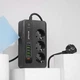 Мережевий фільтр 2метри Proove Power Socket PD-03 (3 розетки + 5 USB + 1 Type-C 20W) black | Подовжувач 396820001 - зображення 7