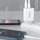 Зарядное устройство 30W Proove Rapid (2 USB+Type-C) white | Адаптер питания с быстрой зарядкой 483950003 NS-FF - изображение 8