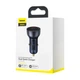 АЗП Baseus Particular Digital Display PPS Dual Quick Charger 65W USB + Type-C silver - зображення 2