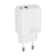 Мережевий зарядний пристрій Proove Silicone Power Plus 30W (Type-C + USB) білий - зображення 5