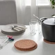 Підставка під гаряче IKEA HEAT кора коркового дерева 19 см 3 штуки 870.777.00 - зображення 5