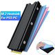 Радиатор охлаждения SSD M.2 2280 + термопрокладки FinalCool Glacier M2, совместимость с PS5 - изображение 1