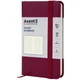 Книга записна Axent Partner, 9.5x14 см, 96 листів, клітка, винна - изображение 2