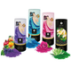 Пінлива сіль для ванни Shunga Dead Sea salt Oriental Crystals - Exotic Fruits (500 г), сіль Мертвого - зображення 6