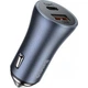 Зарядное устройство Baseus Car Charger USB+USB-C Golden Contactor Pro 40W Dark Gray (YM1085) - изображение 1