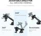 Автомобильный держатель для телефона Ugreen Car Mount Cell Phone Holder Dashboard Black (YM1057) - изображение 5