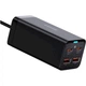 Зарядное устройство Baseus GaN3 Pro GaN 2 x USB Type C 2 x USB 100W с кабелем Black (YM1644) - изображение 4