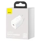 Зарядное устройство Baseus сетевое Super Si Quick Charger 1C 25W White (YM1529) - изображение 5