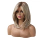 Перука Blond омбре, натуральне синтетичне волосся - зображення 3