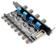 8 Канальний регулятор обертів кулера 3/4 pin SATA PWM реобас (703837641) Чорний - зображення 1