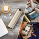 Премиальный контейнер для таблеток Jeinapa Extra Large Pill Organizer Gold - изображение 4
