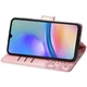 Чохол-книжка з малюнком UniCase Butterfly Pattern для Samsung Galaxy A05s (A057) - Rose Gold - зображення 3