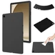 Защитный чехол Deexe Silicone Shell для Samsung Galaxy Tab A9 Plus (X210/216) - Black - изображение 1