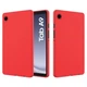 Защитный чехол Deexe Silicone Shell для Samsung Galaxy Tab A9 (X110/115) - Red - изображение 2