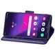 Чехол-книжка с рисунком UniCase Butterfly Pattern для Samsung Galaxy S24 Ultra - Dark Purple - изображение 3