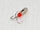 Блешня вольфр. Start Fishing Чортик із насічкою кр.№14 Silver 3 мм 1 г 090-030-1 - зображення 1