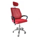 Офисное кресло Bonro B-6200 на колесах Красное (29-76-42400130) - изображение 1