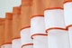 Кухонная гардина VR-Textil № 036к арка белый с оранжевым 280х170 см (52-0466) - изображение 3