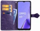 Чехол Vintage для OPPO A5 2020 книжка кожа PU фиолетовый - изображение 4