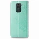 Чехол Vintage для Xiaomi Redmi Note 9 книжка кожа PU бирюзовый - изображение 3